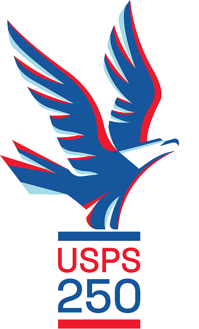 USPS 250th anniversary identifier