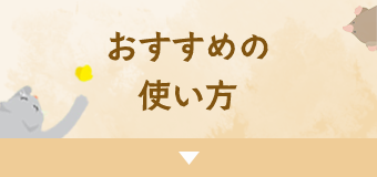 おすすめの使い方